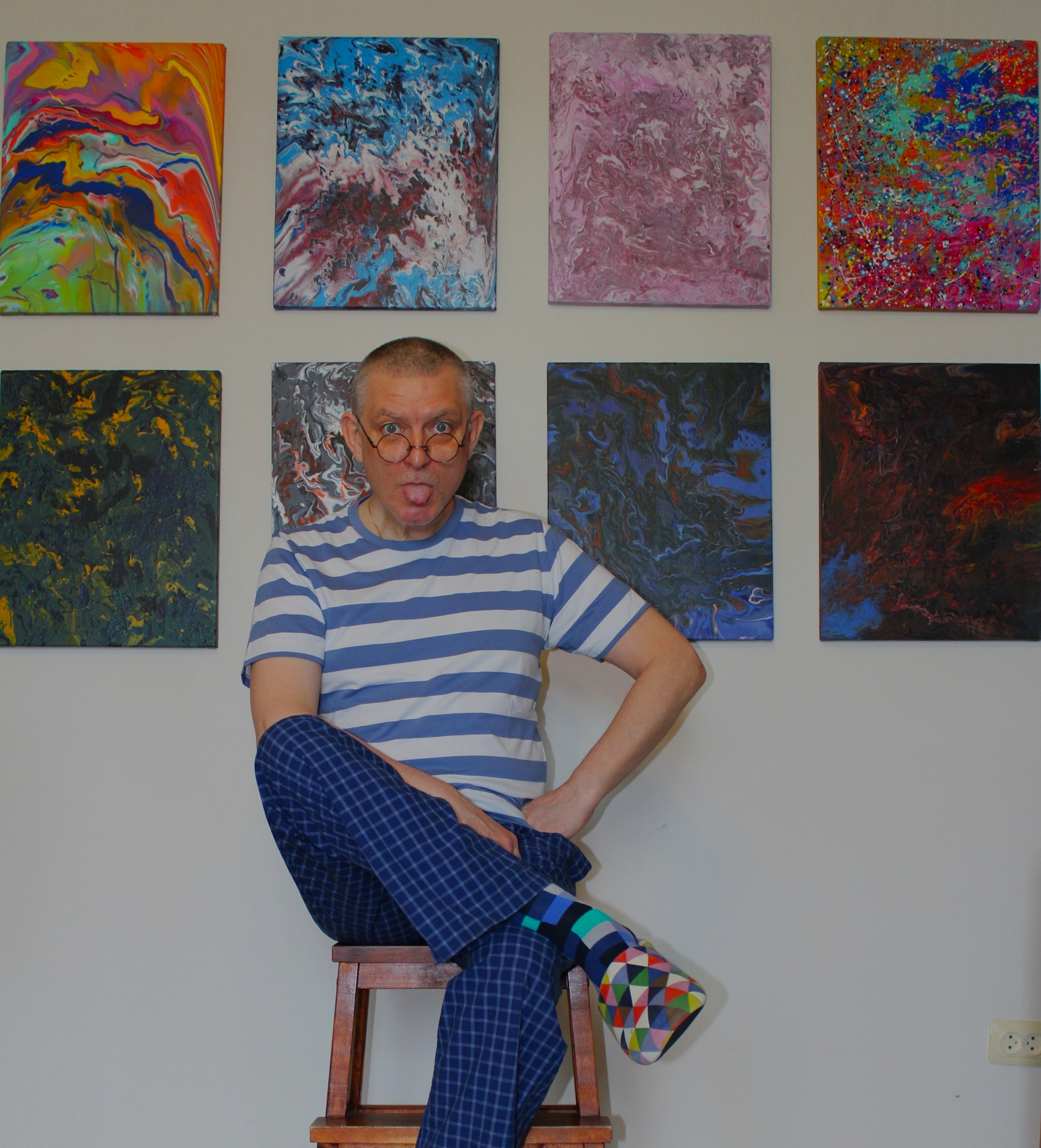 My Experience of Fluid Art in the midst of Covid